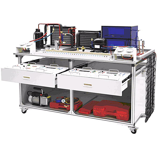 ZOPJYD-02H modern refrigeration and air conditioning system assessment experimen