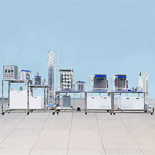 ZOP-212 Pharmaceutical wastewater treatment basic process flow experimental devi