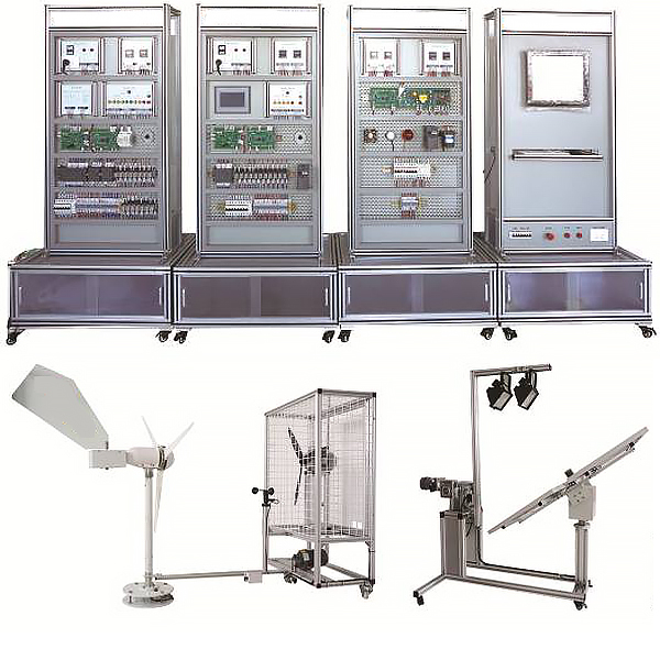 ZOPFG-PV03 wind-solar hybrid power generation training system experimental devic