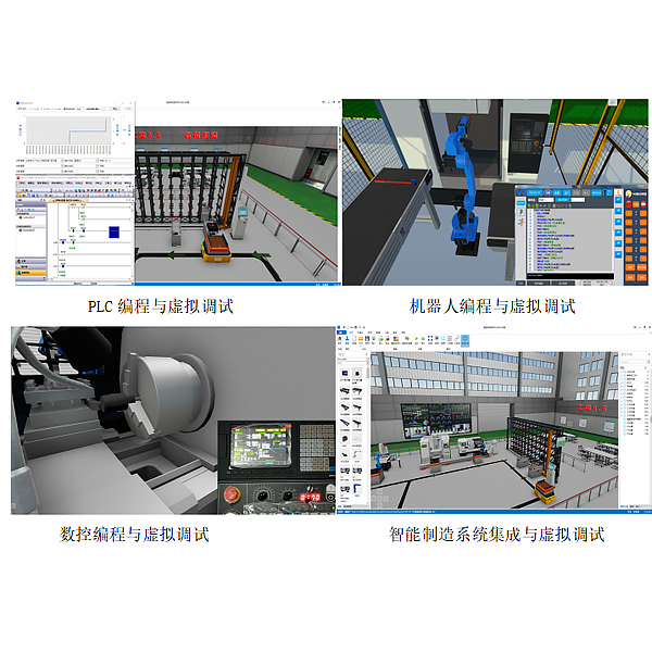 ZOP Intelligent Manufacturing Digital Twin Virtual Simulation Training Platform