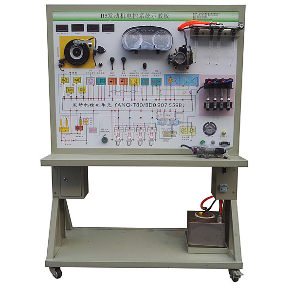 Dispositivo de enseñanza y entrenamiento del sistema de control electrónico del 