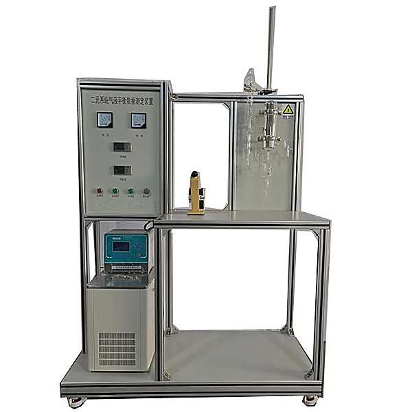 Dispositivo experimental de medición de datos de equilibrio binario gas-líquido ZOPHGGY-15