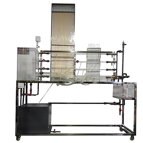 Dispositivo de entrenamiento integral de mecánica de fluidos multifuncional ZOPHFLT-01